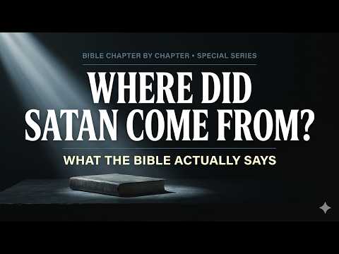 Where Did Satan Come From? What the Bible Actually Says | Part 2