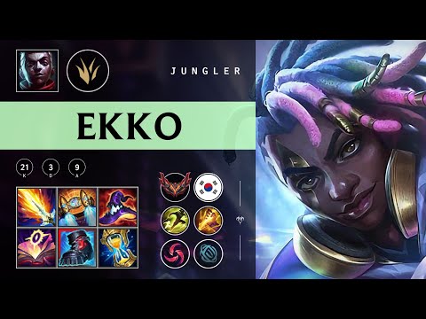 Ekko Jungle vs Sylas - KR Grandmaster Patch 25.22