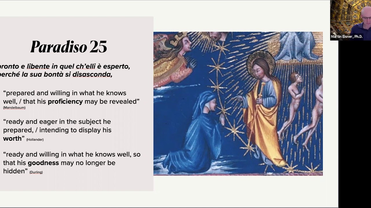 Romance Studies Martin Eisner “Dante’s Hope”