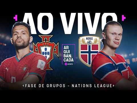 PORTUGAL X NORUEGA (PRÉ-JOGO + NARRAÇÃO + PÓS-JOGO) | NATIONS LEAGUE