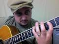 Acoustic Blues Guitar Lesson - In the Style of "Bad ...