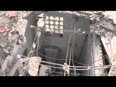 Iranian Gaza Grad missile explode onto the Zohar family's home, Ofakim, Southern Israel