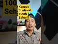 Manfaat Sholawat 1000x Sehari Sholawat Sholawatnabi