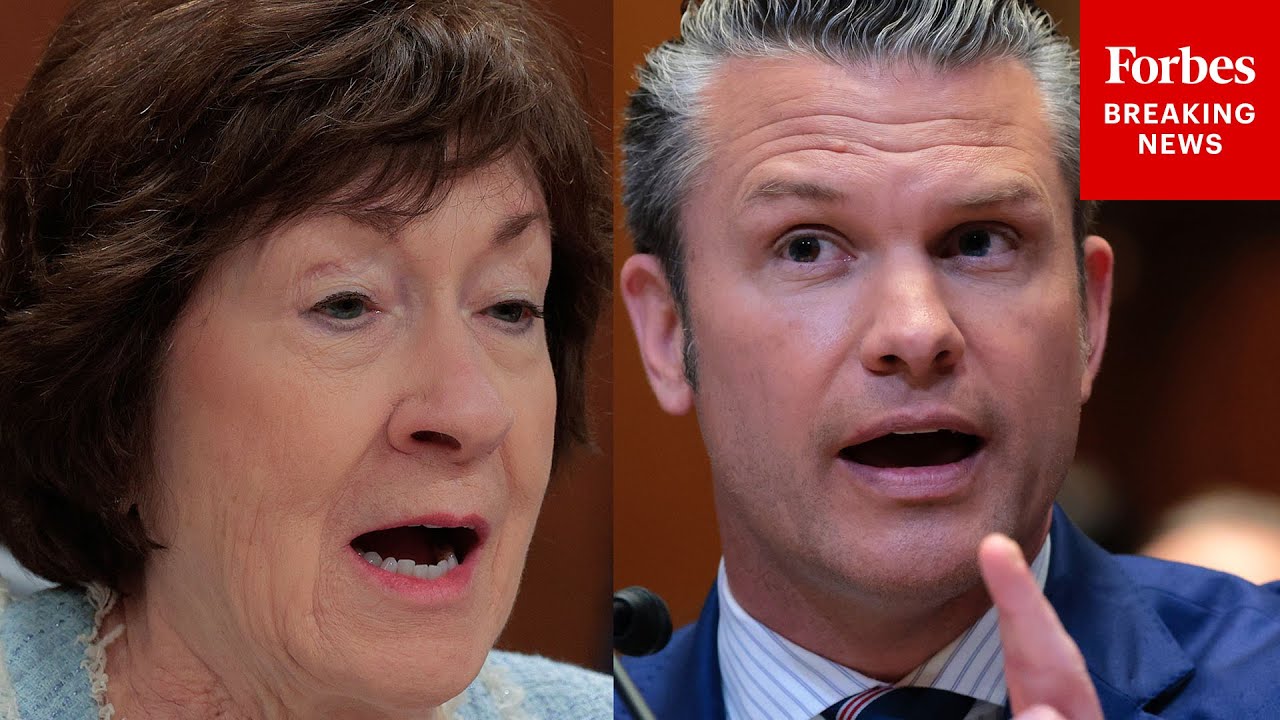 Collins Questions Hegseth About Shipbulidng Following Warning That China Poses 'Imminent' Threat