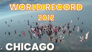 The FreeFly World Record 2012 @ Skydive Chicago , by the Soul Flyers