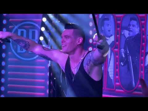 Dan Budd as Robbie Williams - The Peach Tree Shrewsbury 2019