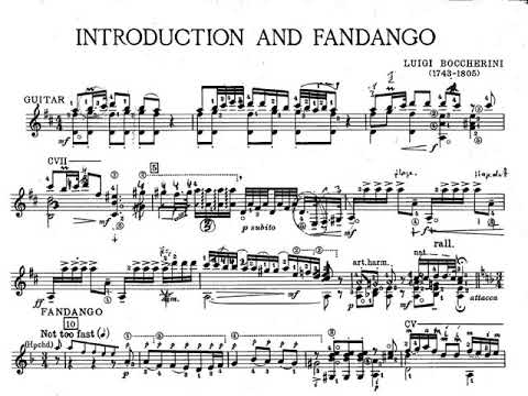 Luigi Boccherini: Introduction and Fandango /Harpsichord - Horst Klee,Guitar