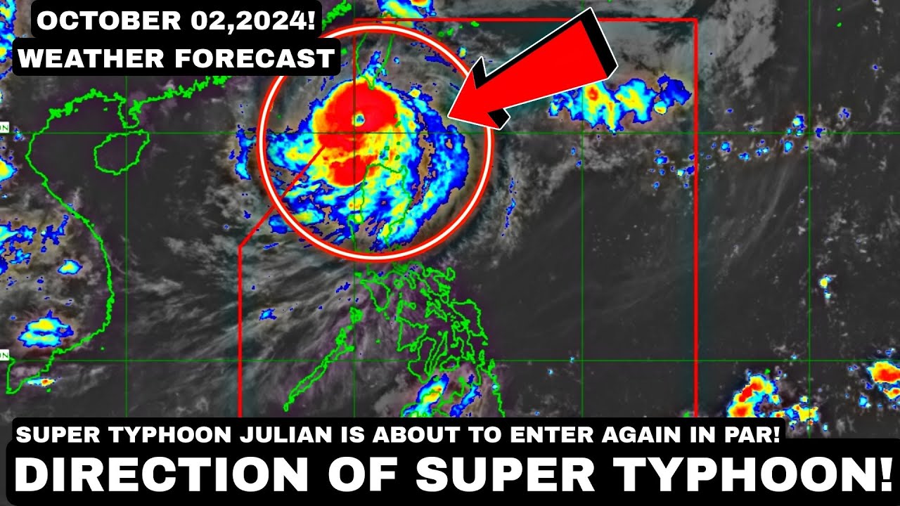 OCTOBER 02,2024! Monitoring SUPER TYPHOON! ENTERED Again In (PAR) Cancelled CLASSES in Some AREAS!