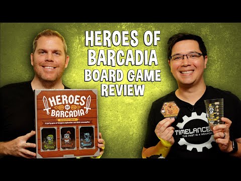 Review of Heroes of Barcadia - Dungeon Crawler Drinking Board Game