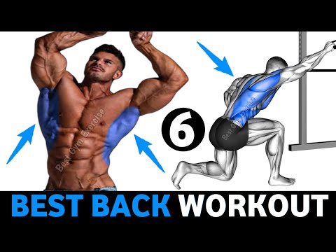 6 Exercises To Build Bigger Back Completely - Back Workout