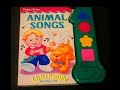 FISHER PRICE Animal Songs Little People