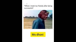 Kitna bada aadmi ban gaya hai tu Ms dhoni #msdhoni