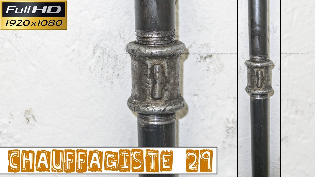 Chauffagiste29-Manchon fonte pour acier noir DROITE GAUCHE-Utilisation