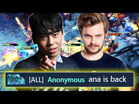 "ANA is back" - Disaster Start to GODLIKE (Feat. JerAx) DOTA 2