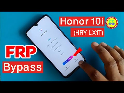 Honor 10i(HRY LX1T)FRP Bypass  Without PC।Honor 10i frp bypass 100% easy ।