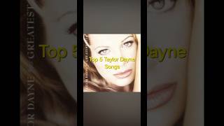 Top 5 Taylor Dayne Songs #dancepop #freestyle #hinrg #pop #rnb #synthrock