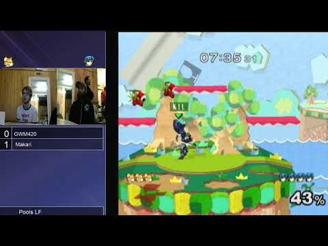MMOM Bi-Monthly 12 SSBM - GWM420 (Fox) vs. Makari (Marth) - Melee Pools
