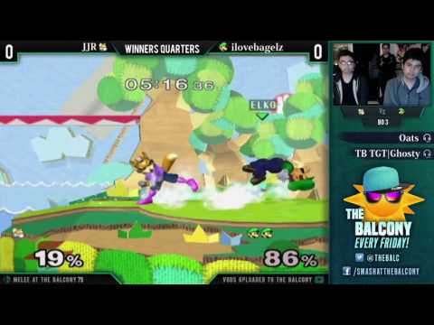 Melee @ the Balcony 79 - Winners Quartersft. JJR (Fox) VS ilovebagelz (Luigi)