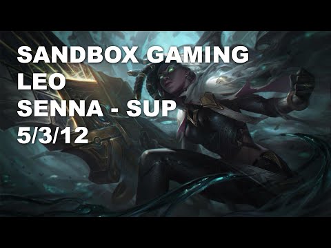 SANDBOX Gaming Leo Sup Senna vs Thresh - KR Challenger Patch 10.8