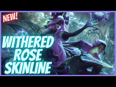 *NEW* CRYSTAL ROSE ZYRA, SWAIN WITHERED ROSE TALON AND SYNDRA!! LUNAR BEASTS SKINS