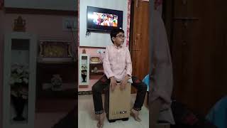 # Deva Shree Ganesha Song# Cajon# Clapbox cover# by
