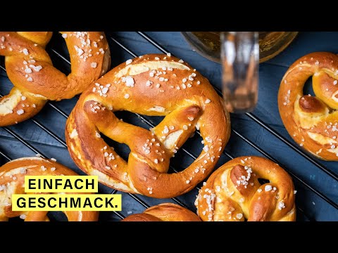 Brezeln wie vom Bäcker zuhause selber machen 🥨