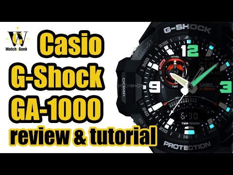 Casio GA 1000 Modul 5302 – Testbericht und Tutorial zur Einrichtung und Verwendung ALLER Funktionen