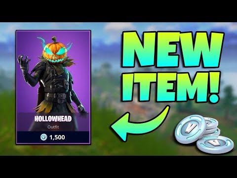 new hollowhead skin gameplay fortnite battle royale live 162 wins 6400 kills - skin fortnite citrouille
