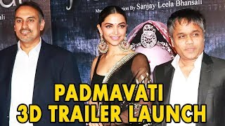 Full Video: Deepika Padukone’s Emotional Speech On Padmavati 3D Trailer Launch