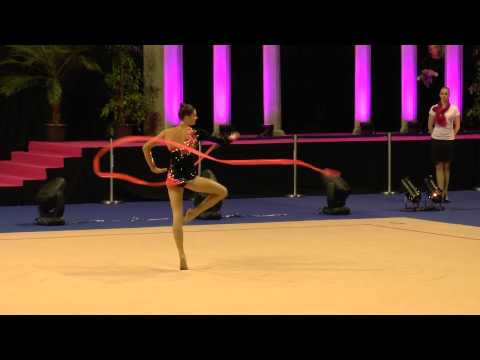 Anna Sebkova, Czech Republic, Ribbon, Berlin Masters 2015 Qualification