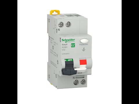 Video Intrerupator automat diferential 1P+N,30mA,6A/C,4.5KA,iDPNa