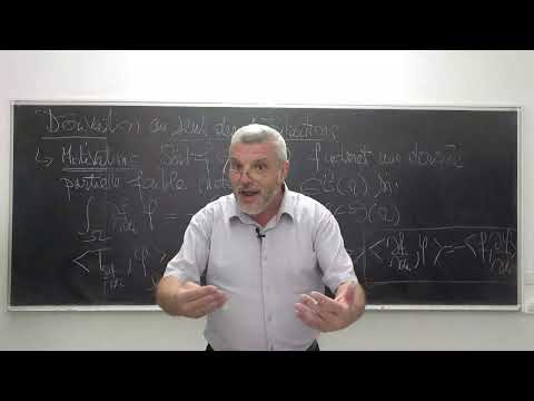 AMEDP Cours 31 - La dérivation au sens des distributions