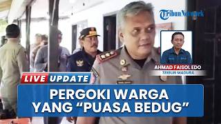 Razia Belasan Warung Jelang Azan Zuhur, Satpol PP Bangkalan Pergoki Warga yang 'Puasa Bedug'