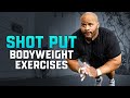 Best Bodyweight Exercises For Shot Put