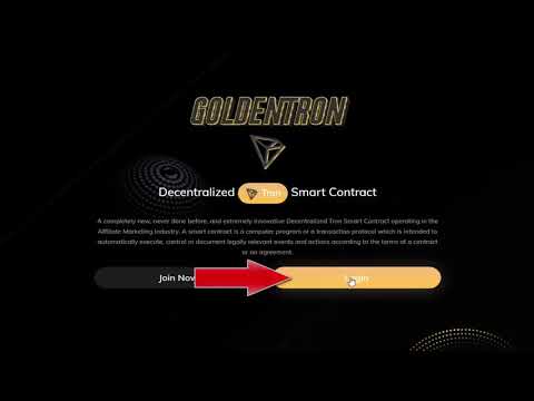 Инструкция по регистрации в GOLDENTRON  Instructions for registering with GOLDENTRON