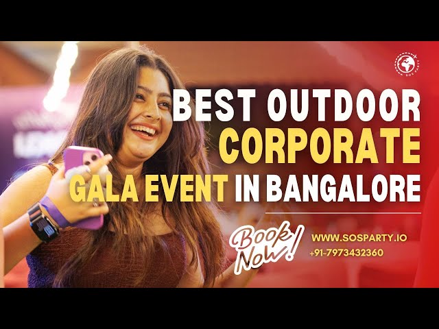 Top Corpoarte Events in Bengaluru by SOS Party gallery video thumbnail