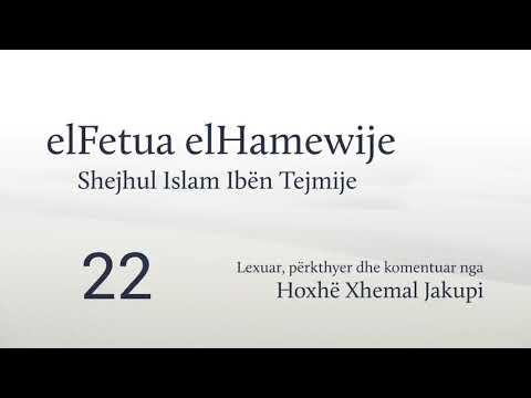 22. elFetua elHamewije - Hoxhë Xhemal Jakupi