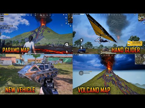 New Paramo Map Gameplay | New Map Coming 2026 |  Hand Glider & New Vehicle Coming | Pubgm V4.3