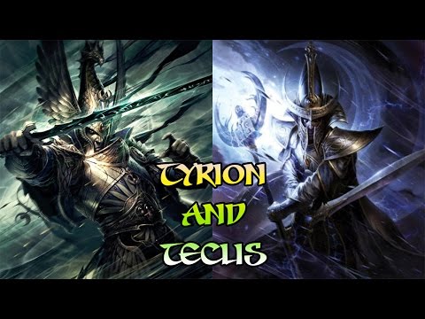 Warhammer Total War 2 Lore, Tyrion and Teclis Legendary lords of Ulthuan