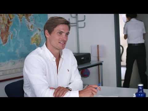 Einstellungstest: "Anwurf in blau Teil 2"