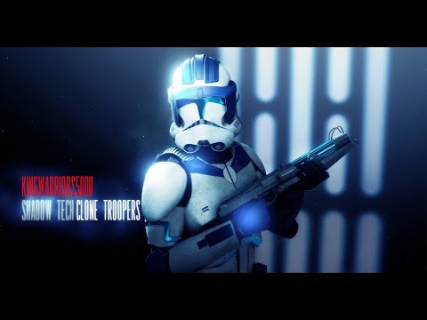 SHADOW TECH CLONE TROOPERS MOD SHOWCASE - STAR WARS BATTLEFRONT 2