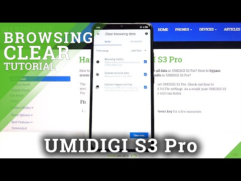 How to Clear Browsing Data in UMIDIGI S3 Pro – Erase Visited Webpages