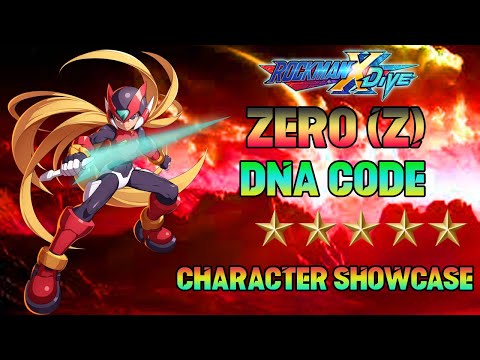 MegaMan X DiVE - Zero (Z) | DNA CODE | Showcase