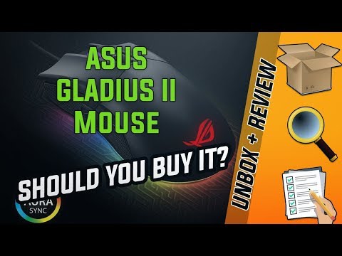 ASUS GLADIUS II Mouse Overview