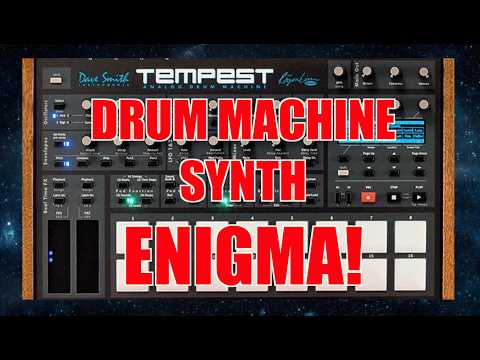 The DSI Tempest. Drum Machine. Synth. Enigma!