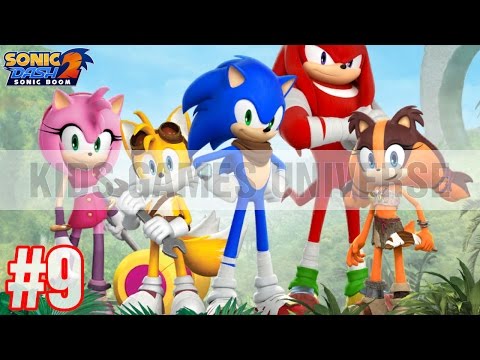 Sonic Dash 2 - Sonic Boom gameplay walkthrough part 9 | Kids Games Universe