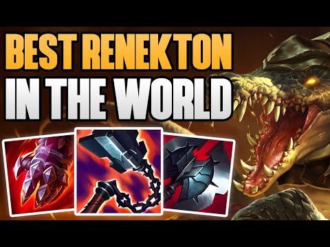 BEST RENEKTON IN THE WORLD CARRIES HIS TEAM! | CHALLENGER RENEKTON TOP GAMEPLAY | Patch 13.11 S13