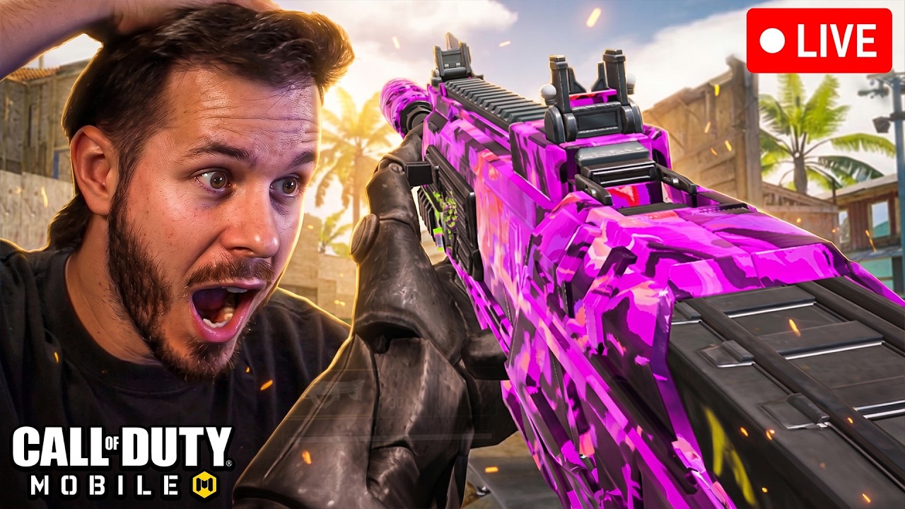 GRINDING THE NEW FREE MYTHIC WEAPONS! 🔴 TOP LEADERBOARD PLAYER! 🔴 COD MOBILE! 🔴