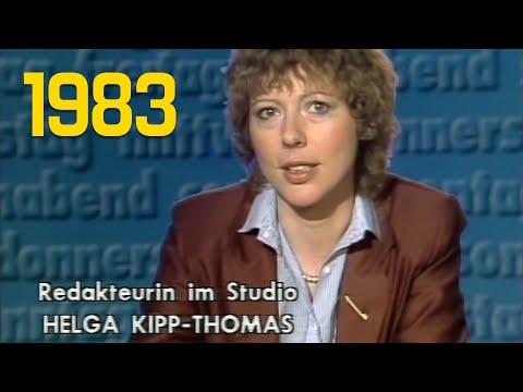 ARD Wochenspiegel mit Helga Kipp-Thomas und Dagmar Berghoff (05.06.1983)