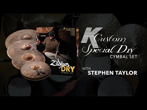 K Custom Special Dry Cymbal Set Overview with Stephen Taylor